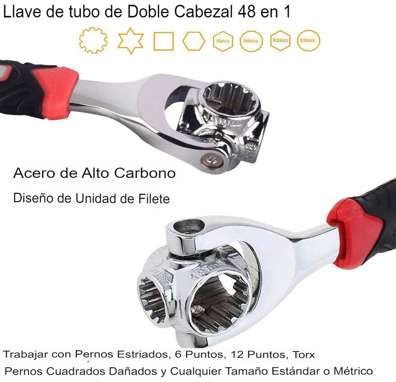 Llave Multiusos 48 En 1 Muy Practica Y Facil De Usar