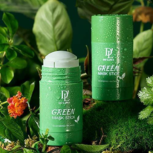 Mascarilla Antiacné de Té Verde para Espinillas y Poros Dilatados