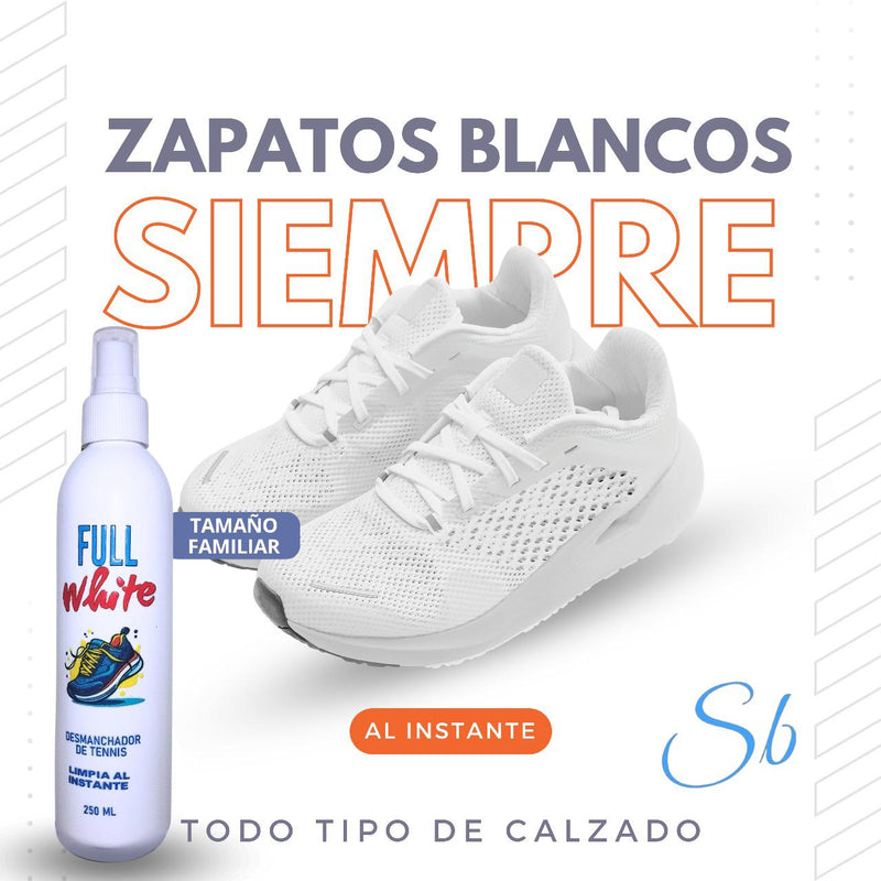 FULL WHITE Limpiador de Calzado